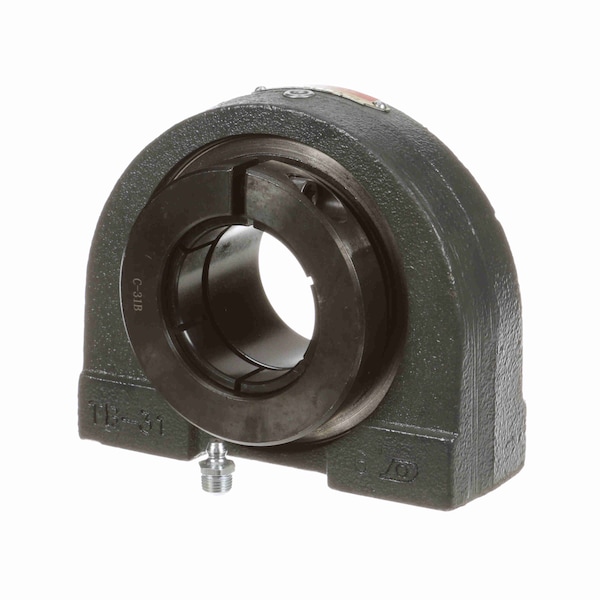 Mounted Cast Iron Tapped Base Pillow Block Ball Bearing, TBMH-31T